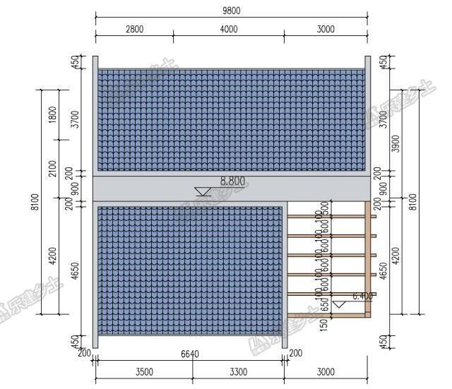 二層別墅設計，可獨棟可聯(lián)排，適合三代人居住