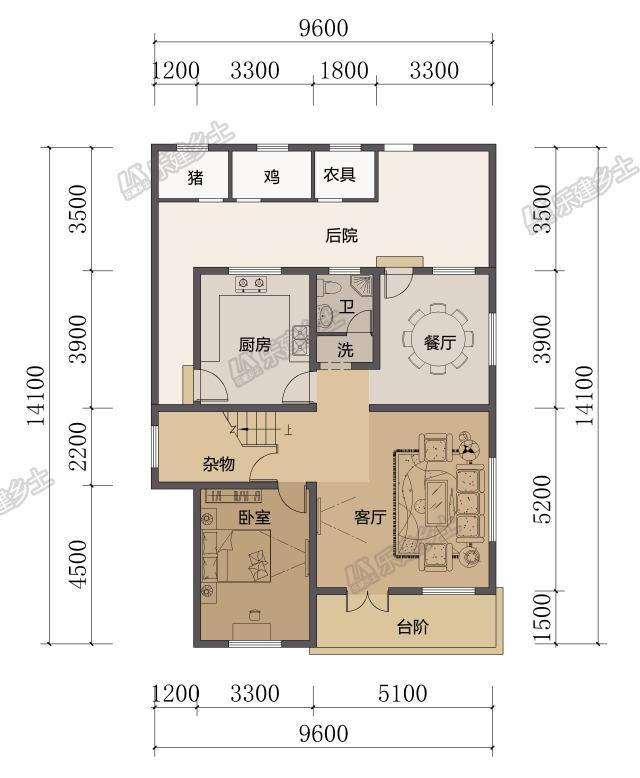 20萬自建三層新農(nóng)村別墅設(shè)計，獨具特色，有想蓋的沖動嗎？