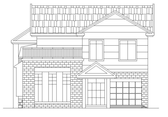 二層獨(dú)棟別墅設(shè)計(jì)帶屋頂花園，現(xiàn)代簡約型，你值得擁有！