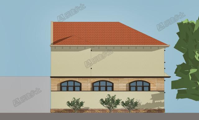 歐式二層別墅設(shè)計(jì)，布局合理，外觀精美！