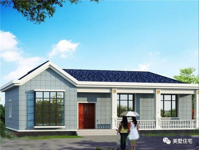 12萬(wàn)自建一層小別墅設(shè)計(jì)，實(shí)用大氣，不輸其它洋別墅！