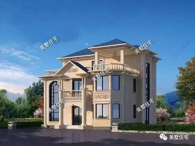 11X11米農(nóng)村豪華別墅設(shè)計(jì)圖，外觀完美，布局合理！