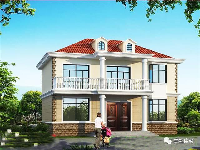 宅基地只有12X8米的農(nóng)村自建房，建出來(lái)照樣讓人羨慕！