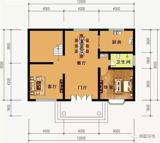 宅基地只有12X8米的農(nóng)村自建房，建出來(lái)照樣讓人羨慕！
