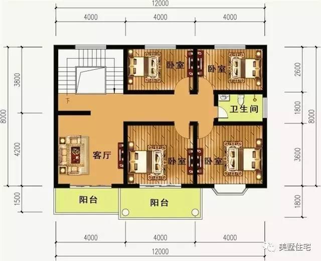 宅基地只有12X8米的農(nóng)村自建房，建出來(lái)照樣讓人羨慕！