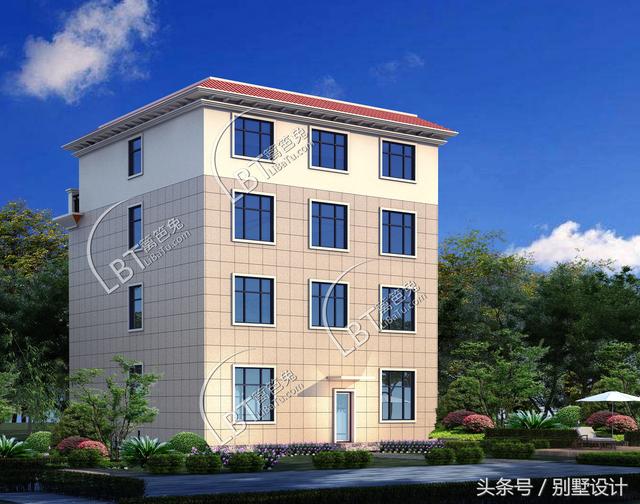 兩兄弟回農(nóng)村各自蓋了一棟四層房屋設計，剛完工就在全縣羨慕不已！