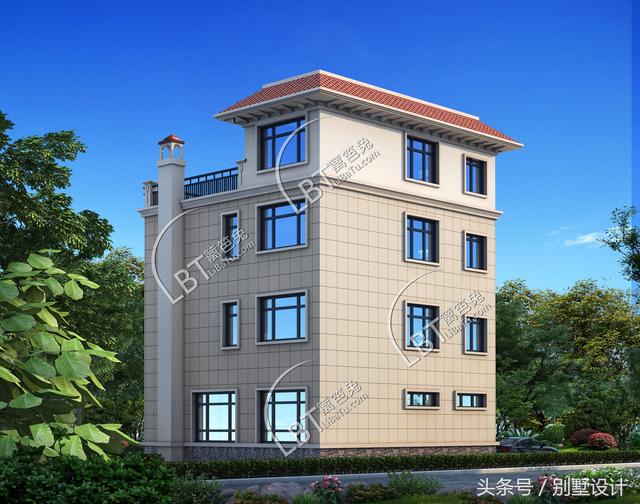 兩兄弟回農(nóng)村各自蓋了一棟四層房屋設計，剛完工就在全縣羨慕不已！