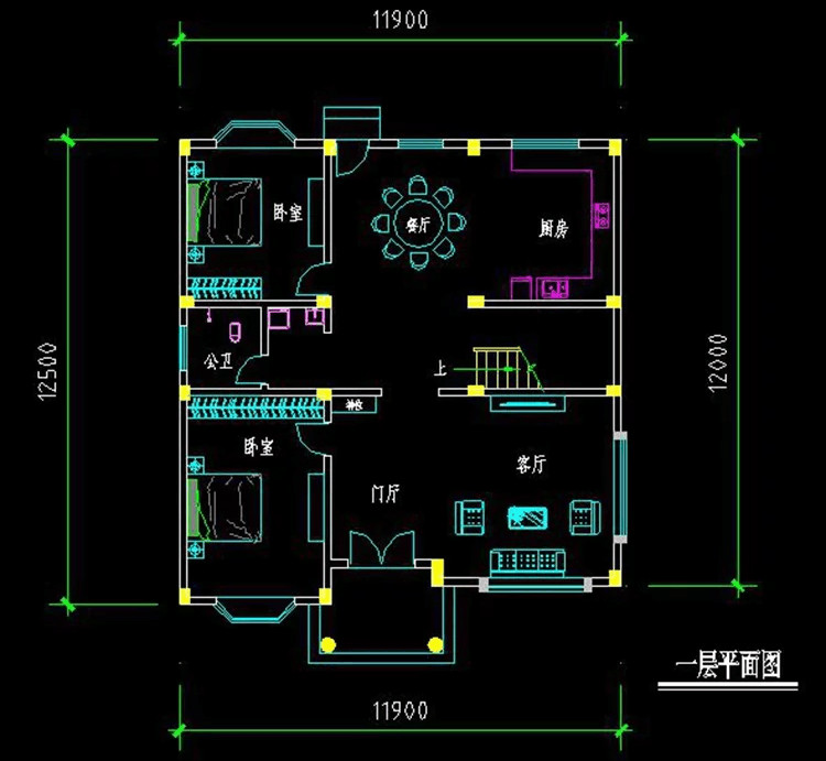 經(jīng)典歐式別墅設(shè)計，客廳挑空，建好后倍漂亮！