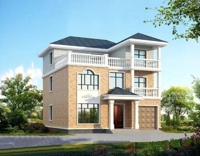 三層農村別墅設計圖，經過精挑細選一年才選好！