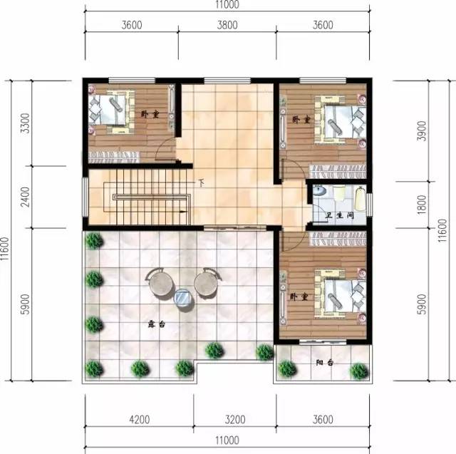 三層農村別墅設計圖，經過精挑細選一年才選好！