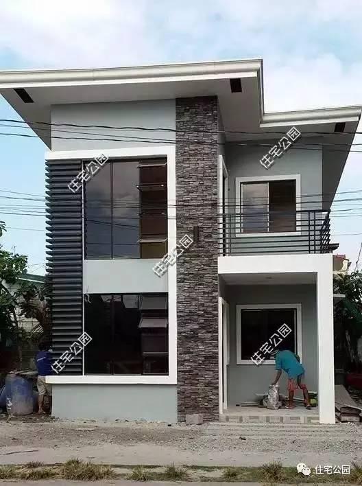 15萬(wàn)自建二層農(nóng)村別墅設(shè)計(jì)，建成以后比效果圖還美？