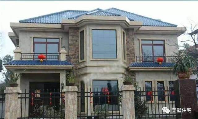 農(nóng)村別墅效果圖VS實(shí)景圖，建好竟然比效果圖還要好看！