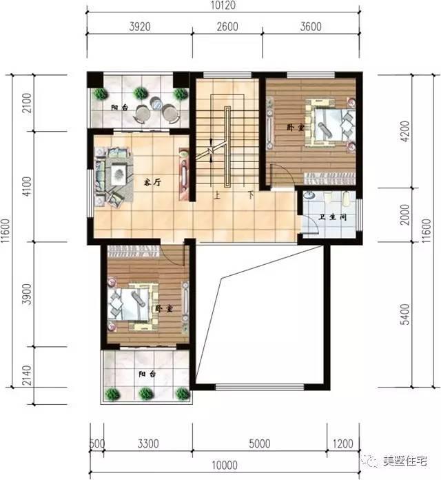 農(nóng)村自建房，大客廳戶型符合農(nóng)村習(xí)慣，主體23萬！