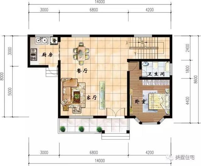 農(nóng)村二層自建房，實用、簡單、大方的戶型，推薦給你！