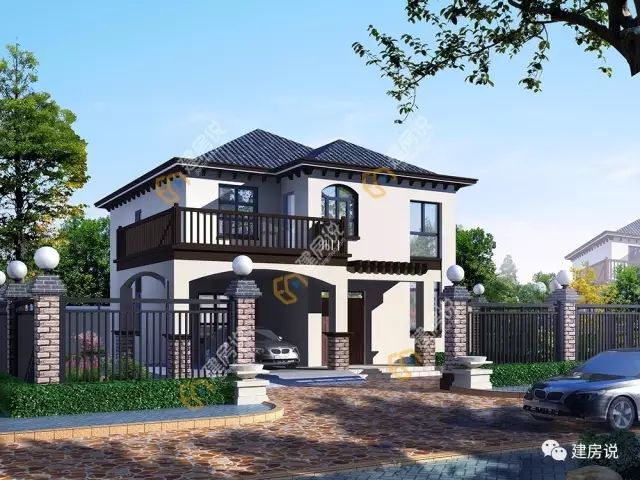 十款經典二層農村自建別墅戶型設計，你喜歡哪款呢？