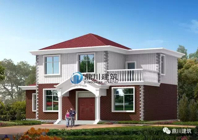 主體20萬自建農(nóng)村二層樓房實景圖設(shè)計，建出來的案例一款比一款好看！