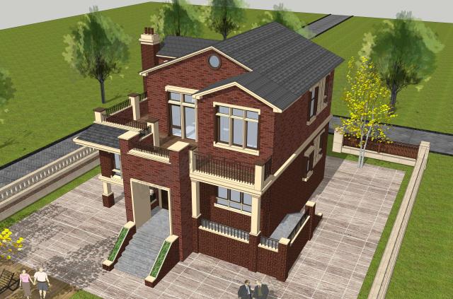 二層鄉(xiāng)村住宅設計方案，打破傳統(tǒng)，賦予新的美感！