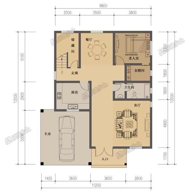 別小看這款美式風格二層別墅設計，舒適度可絲毫不減！