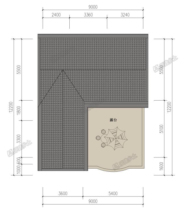 簡潔又時尚的四層住宅房屋設(shè)計圖，適合三代人居??！