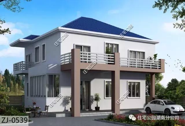 農(nóng)村自建二層實(shí)用小洋樓設(shè)計(jì)，外觀精致，布局合理！