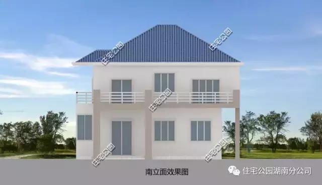 農(nóng)村自建二層實(shí)用小洋樓設(shè)計(jì)，外觀精致，布局合理！