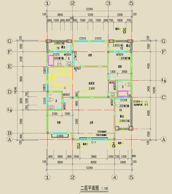 農(nóng)村自建房要點(diǎn)，自建別墅設(shè)計(jì)完整施工套圖！