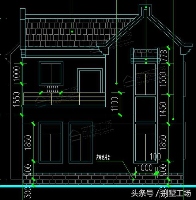 農(nóng)村自建別墅設(shè)計(jì)帶露臺(tái)，教你什么叫享受生活！