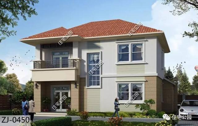 96平農(nóng)村小別墅設(shè)計(jì)圖，柴火做飯樣樣都行，15萬(wàn)能建好嗎？