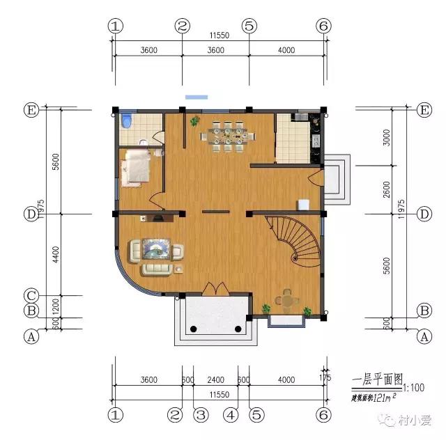 12×20米四層自建別墅設(shè)計(jì)圖，行走于鄉(xiāng)村的建筑設(shè)計(jì)！