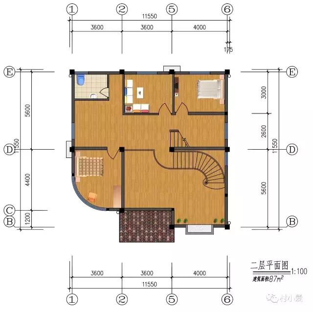 12×20米四層自建別墅設(shè)計(jì)圖，行走于鄉(xiāng)村的建筑設(shè)計(jì)！