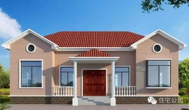 自建房限高？沒(méi)關(guān)系，一層小別墅蓋好照樣也洋氣！