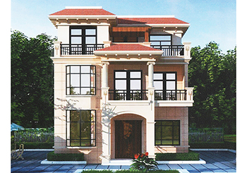 小戶型三層別墅設計圖，戶型經(jīng)典，外觀精致、美觀