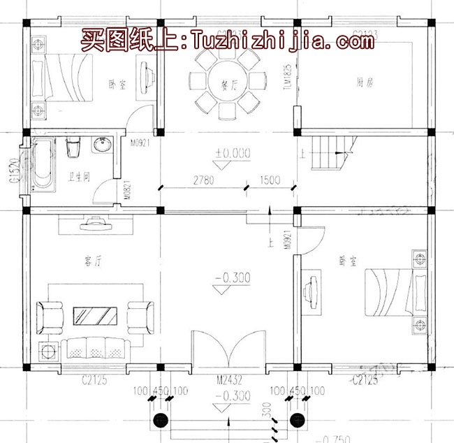 140平三層別墅房屋設(shè)計圖，含外觀圖片，外觀現(xiàn)代時尚