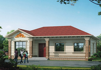 時尚一層別墅圖，一層這樣蓋房最漂亮