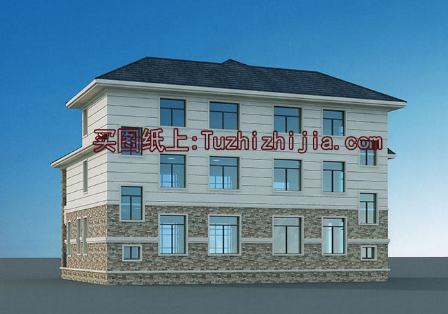 兄弟兩戶(hù)雙拼房屋設(shè)計(jì)圖及外觀圖片，戶(hù)型合理