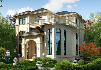 豪華高端三層帶地下室別墅設(shè)計(jì)圖，可帶電梯