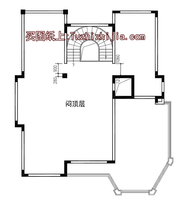 豪華高端三層帶地下室別墅設(shè)計(jì)圖，可帶電梯