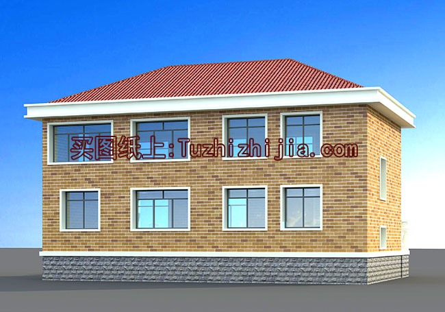 四間兩層樓房設計圖，含外觀圖片