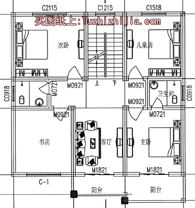 20萬農(nóng)村自建三層別墅設(shè)計圖，外觀美觀，戶型實用