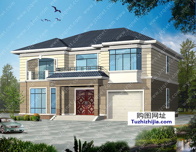 180平方農(nóng)村二層別墅施工設(shè)計(jì)圖紙，15.8x11.7米