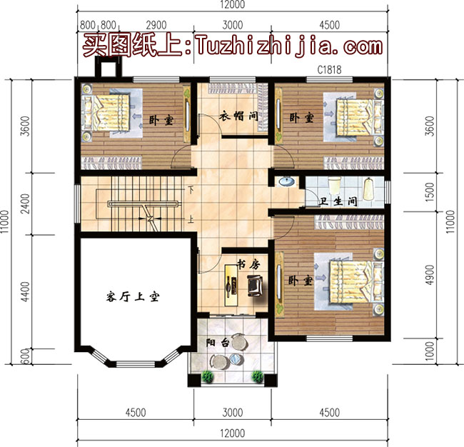 外觀看起來高端、奢華的二層小別墅設(shè)計圖，推薦