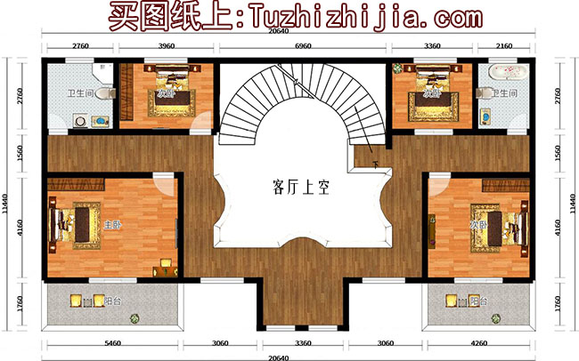 二層現(xiàn)代別墅設計圖及效果圖，外觀美觀，大氣