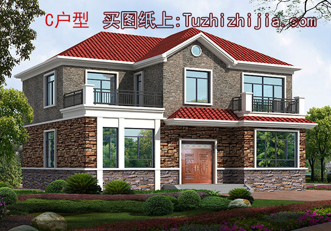 兩層三間農(nóng)村房屋設計圖，新農(nóng)村住宅方案推薦