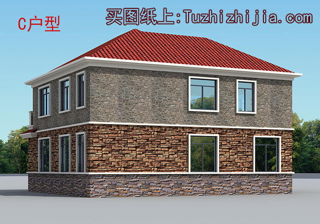 兩層三間農(nóng)村房屋設計圖，新農(nóng)村住宅方案推薦