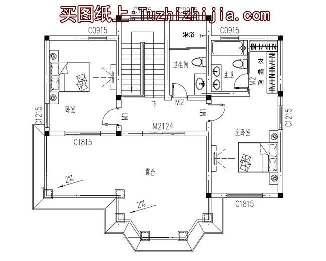 大氣的美式三層別墅設(shè)計(jì)圖，外觀效果圖氣派、美觀