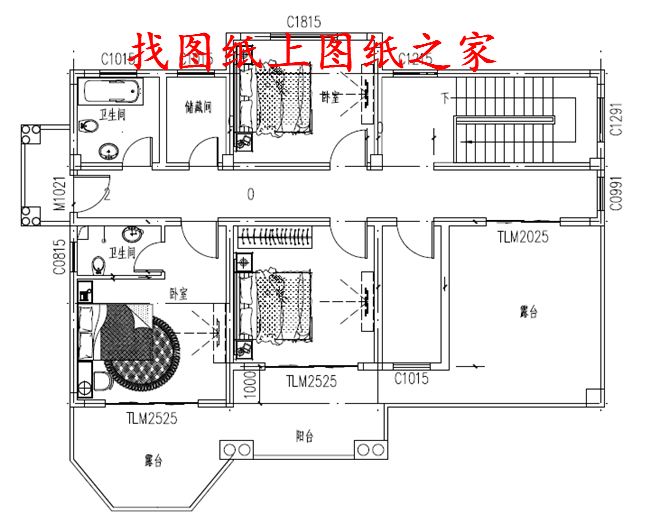歐式風(fēng)格三層自建房設(shè)計(jì)圖，外觀高端大氣，彰顯業(yè)主的高貴品質(zhì)