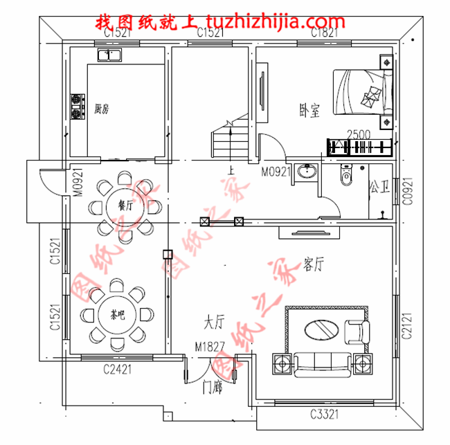 130平米徽式古典風(fēng)格的三層自建房屋別墅設(shè)計(jì)圖紙，戶型合極佳，適合居住