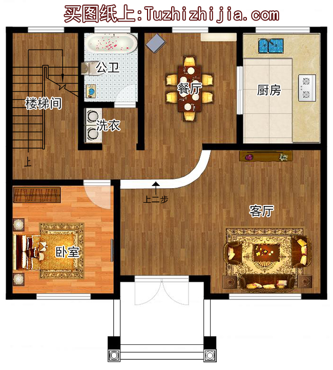 經(jīng)典的農(nóng)村三層小樓房設(shè)計(jì)圖，外觀圖片時(shí)尚、精致