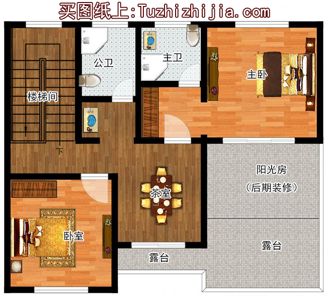 經(jīng)典的農(nóng)村三層小樓房設(shè)計(jì)圖，外觀圖片時(shí)尚、精致