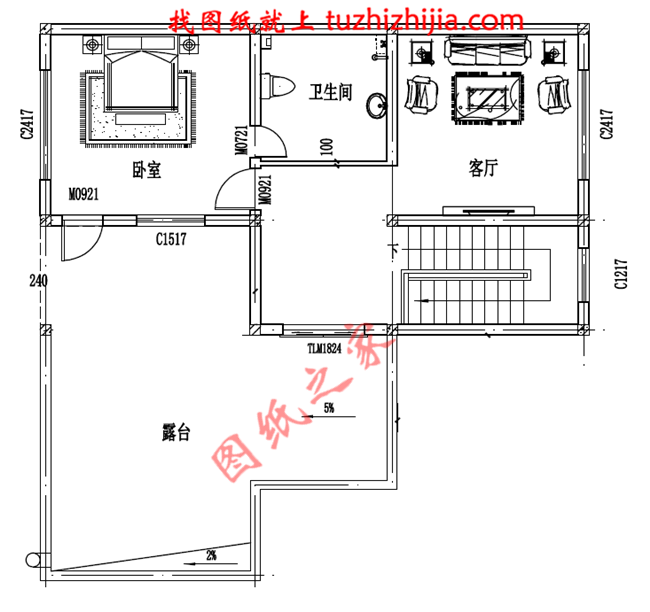 最新140平米三層自建房屋設(shè)計(jì)圖紙，本戶型帶小院